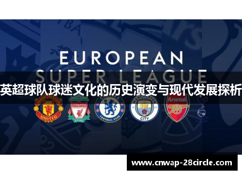 英超球队球迷文化的历史演变与现代发展探析